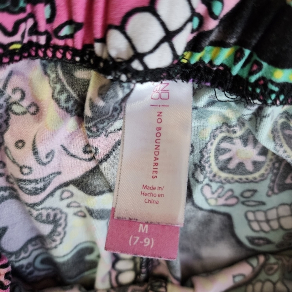 Sugar Skull Leggings, Women's -MEDIUM- - Picture 3 of 5